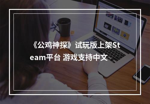 《公鸡神探》试玩版上架Steam平台 游戏支持中文