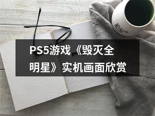 PS5游戏《毁灭全明星》实机画面欣赏