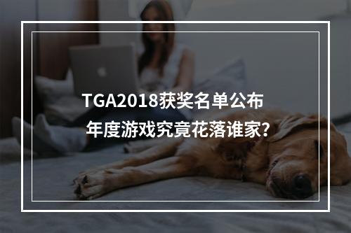 TGA2018获奖名单公布 年度游戏究竟花落谁家？