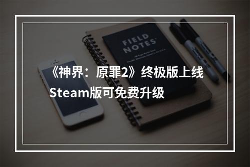 《神界：原罪2》终极版上线 Steam版可免费升级