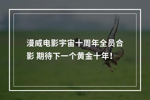 漫威电影宇宙十周年全员合影 期待下一个黄金十年！