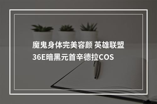 魔鬼身体完美容颜 英雄联盟36E暗黑元首辛德拉COS