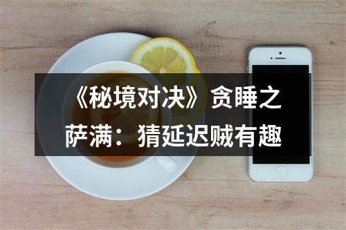 《秘境对决》贪睡之萨满：猜延迟贼有趣