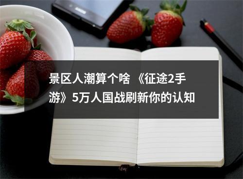 景区人潮算个啥 《征途2手游》5万人国战刷新你的认知