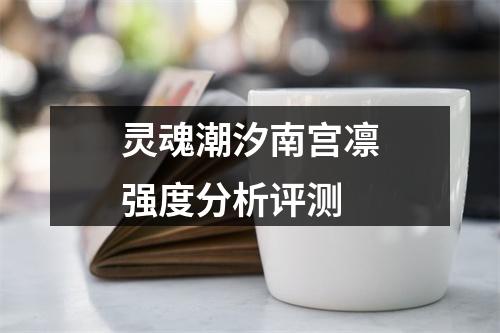 灵魂潮汐南宫凛强度分析评测