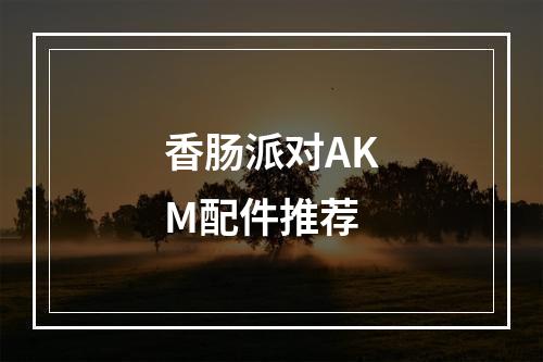 香肠派对AKM配件推荐