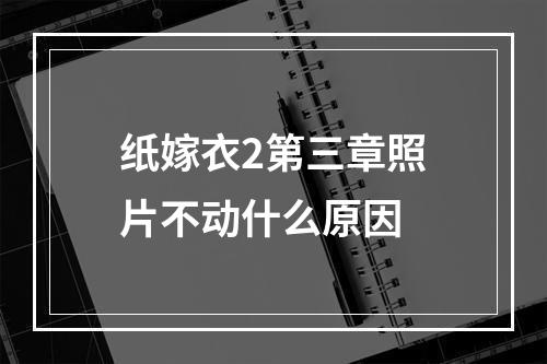 纸嫁衣2第三章照片不动什么原因