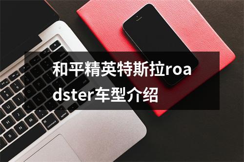 和平精英特斯拉roadster车型介绍