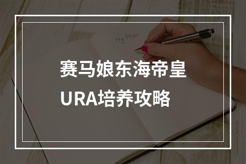 赛马娘东海帝皇URA培养攻略