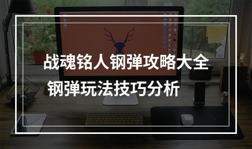 战魂铭人钢弹攻略大全 钢弹玩法技巧分析