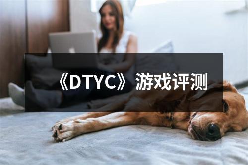 《DTYC》游戏评测