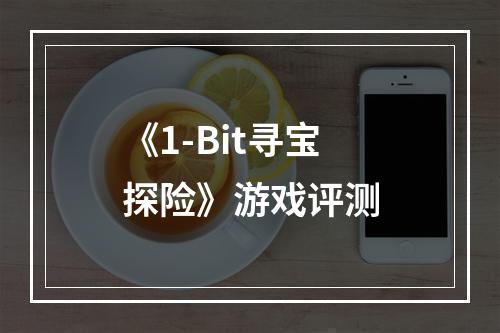 《1-Bit寻宝探险》游戏评测