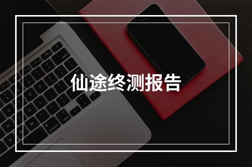 仙途终测报告