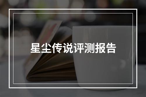 星尘传说评测报告