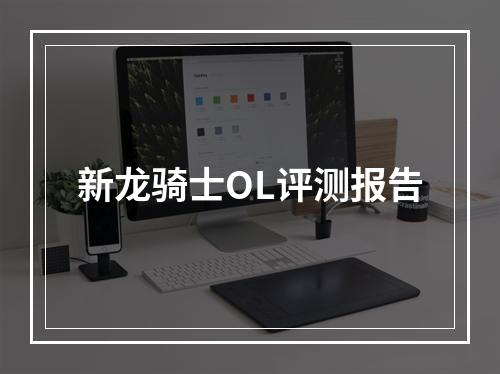 新龙骑士OL评测报告