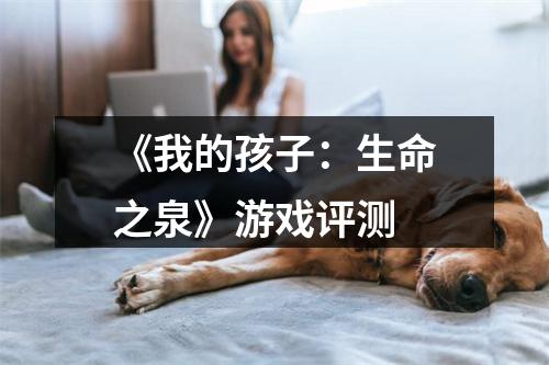 《我的孩子：生命之泉》游戏评测