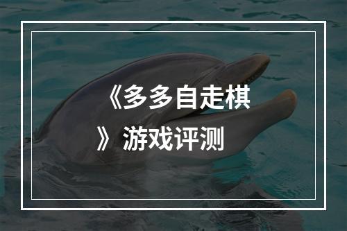 《多多自走棋》游戏评测