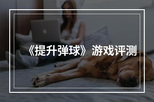 《提升弹球》游戏评测