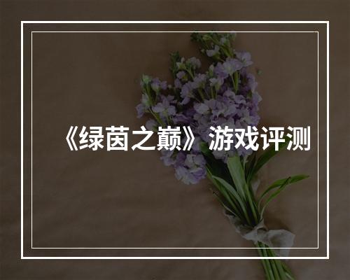 《绿茵之巅》游戏评测