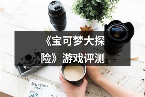 《宝可梦大探险》游戏评测